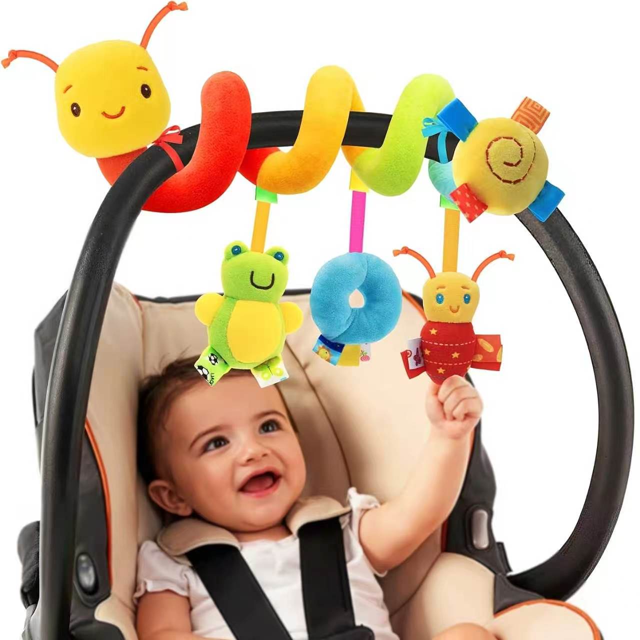 Baby Nursery Unisex - Niedliches Bienen-Hängespielzeug für Baby-Mobile und Autodekoration,