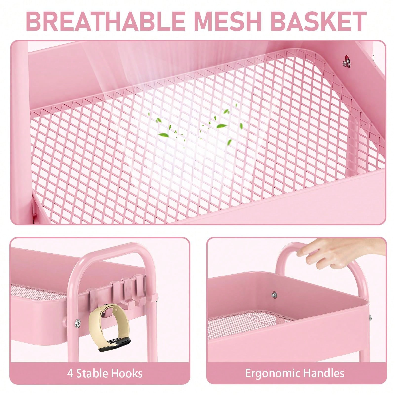 3-stufiger Metall-Rollwagen mi – Baby Nursery Office Bewertung und Preis