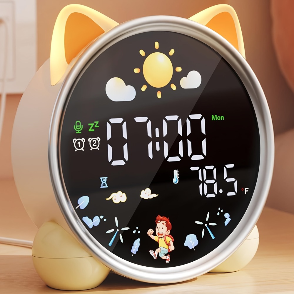 Kinderwecker, bereit zum Aufst – Sound Sleep Trainer Clock Bewertung und Preis