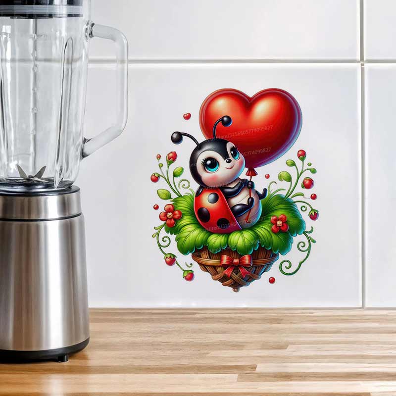 Niedlicher Marienkäfer-Wandauf – Baby Nursery Mural Wallpaper Bewertung und Preis