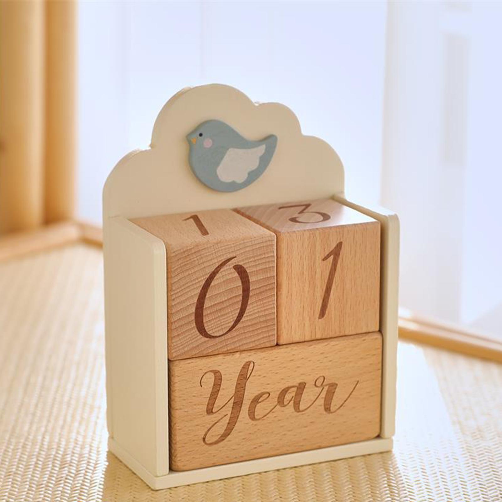 Hölzerne Baby-Alterblöcke, ein – Baby Nursery Age Bewertung und Preis