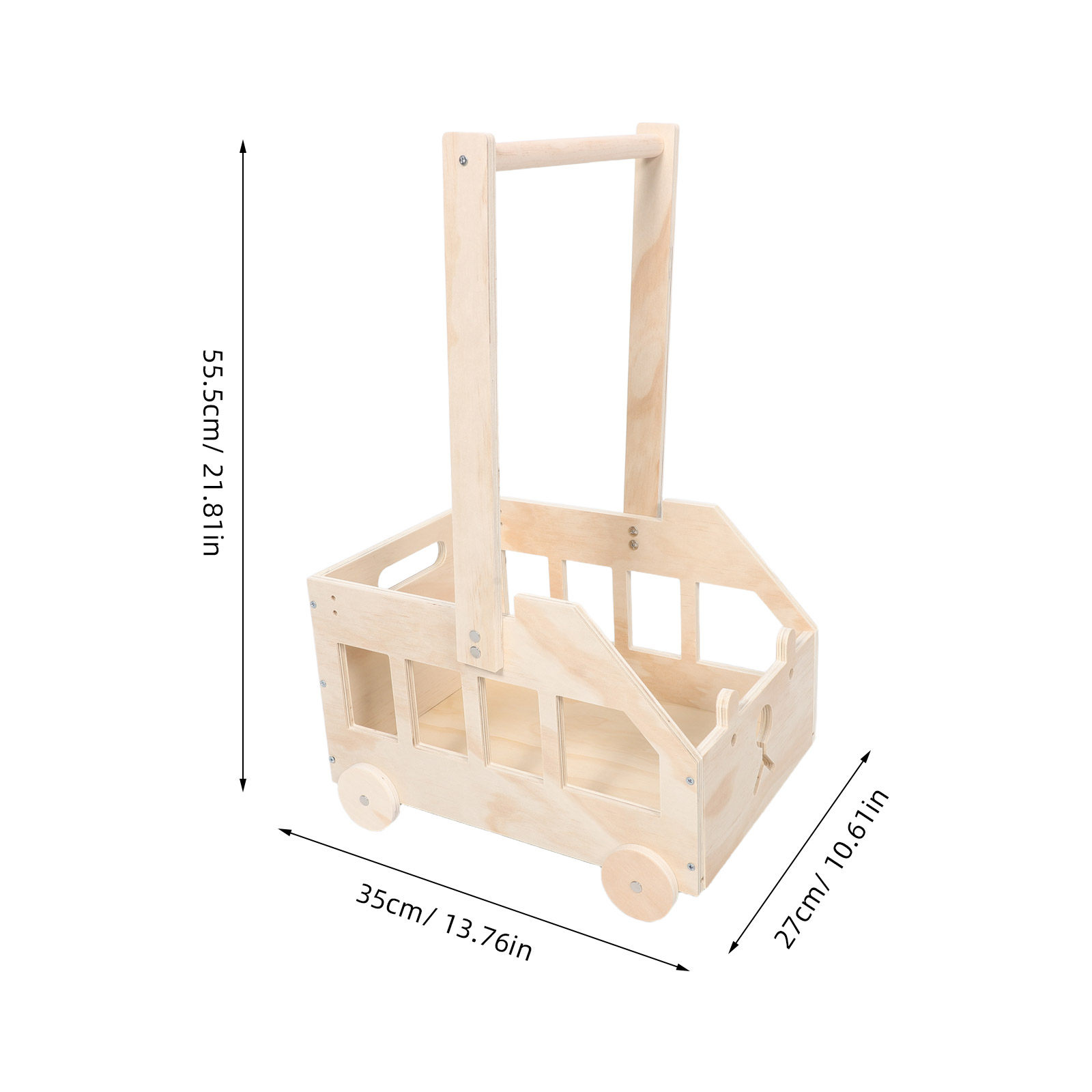 Holz-Babyshower-Kiste mit Roll – Baby Nursery Unisex Bewertung und Preis