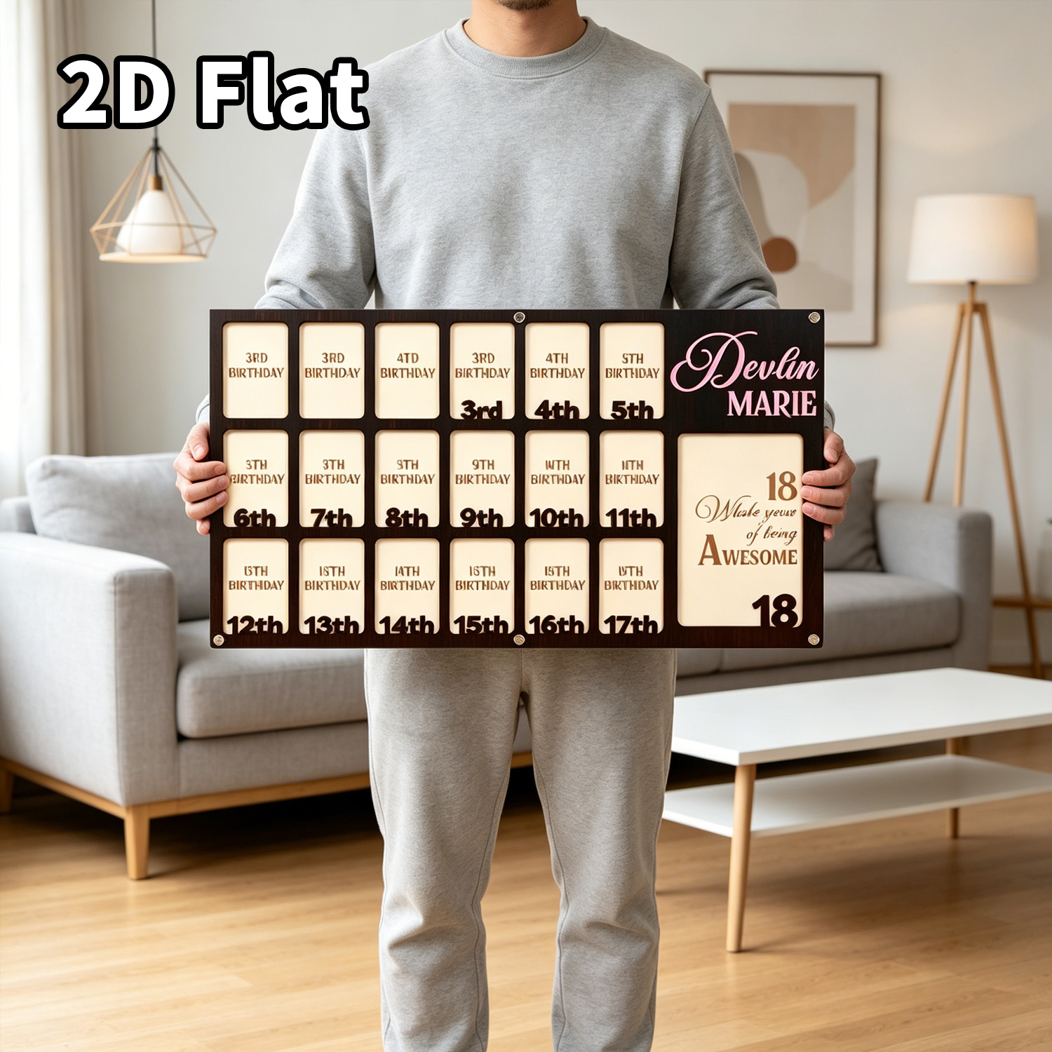 1 Stück Personalisierter Holz- – Baby Nursery Office Bewertung und Preis