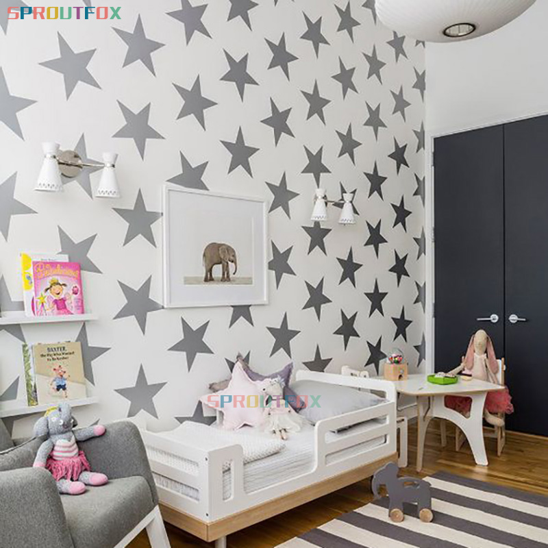 DIY Großen Stars Vinyl Aufkleb – Baby Nursery Mural Wallpaper Bewertung und Preis
