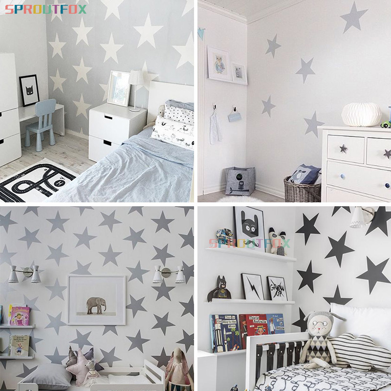DIY Großen Stars Vinyl Aufkleb – Baby Nursery Mural Wallpaper Bewertung und Preis