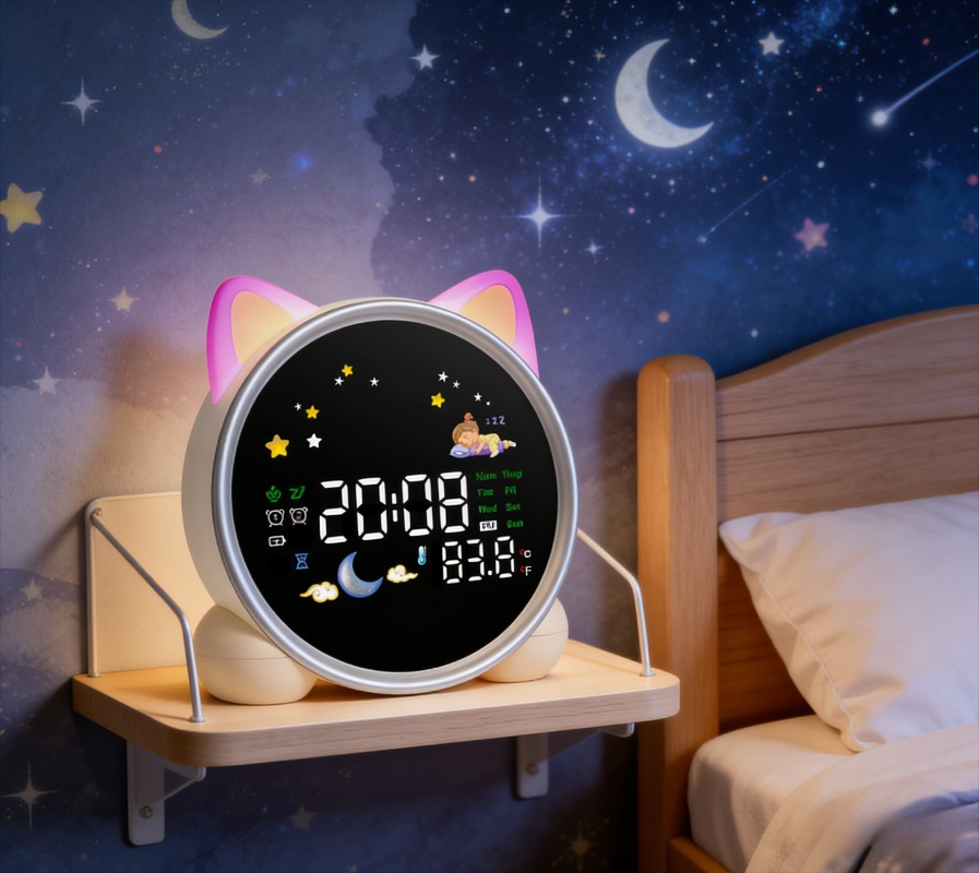 Kinder-Wecker mit Aufwachhilfe – Sound Sleep Trainer Clock Bewertung und Preis
