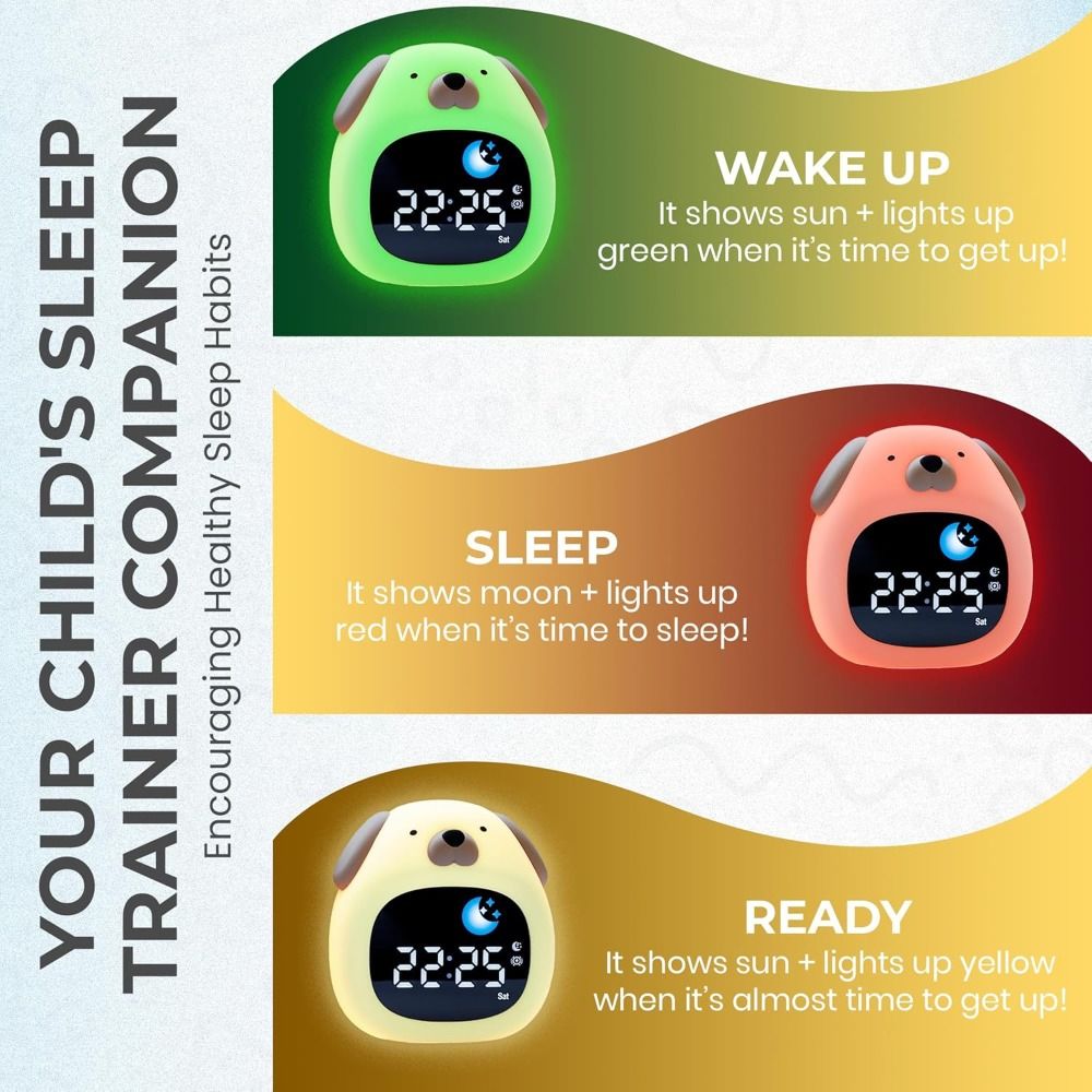 Neuer heller Wecker mit Schlaf – Sound Sleep Trainer Clock Bewertung und Preis