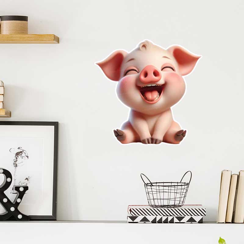 Niedlicher Schweinchen-Wandauf – Baby Nursery Mural Wallpaper Bewertung und Preis