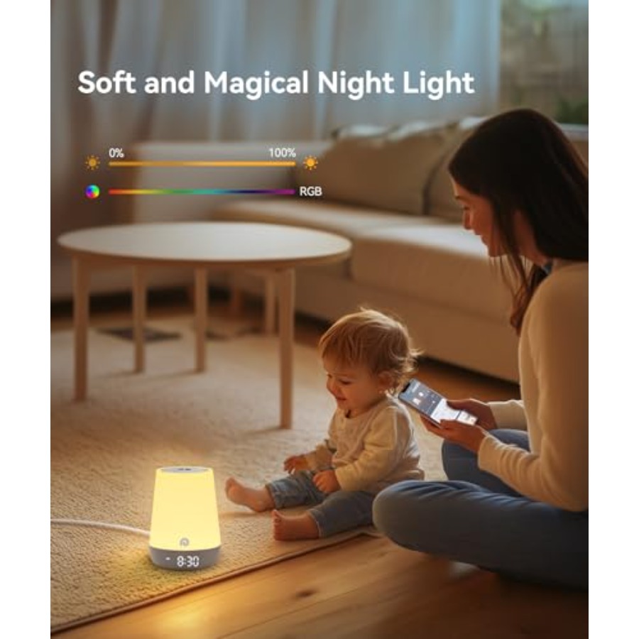 Schallmaschine für Babys - Wei – Sound Sleep Trainer Clock Bewertung und Preis