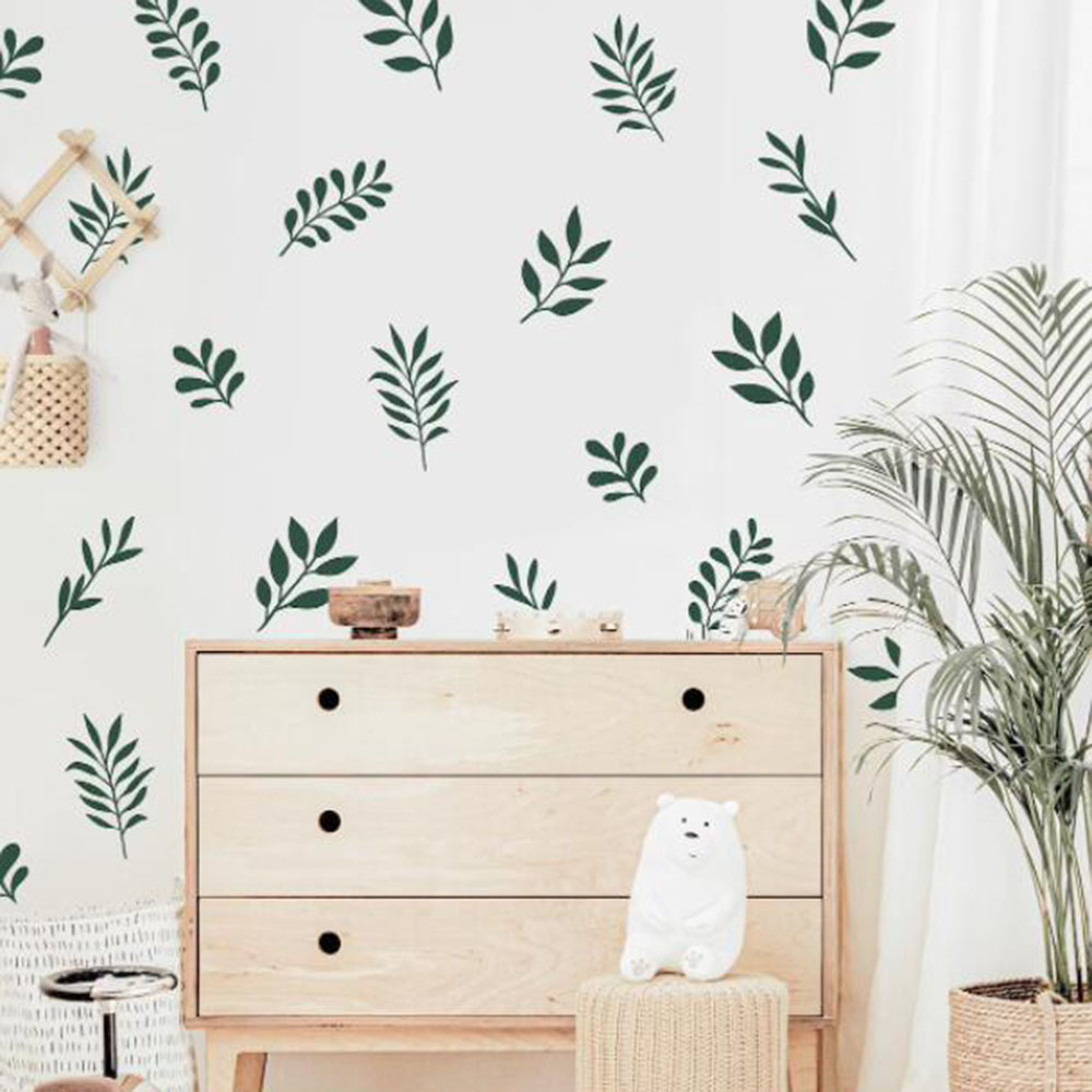 41 Stücke Botanische Blatt Wan – Baby Nursery Package Bewertung und Preis