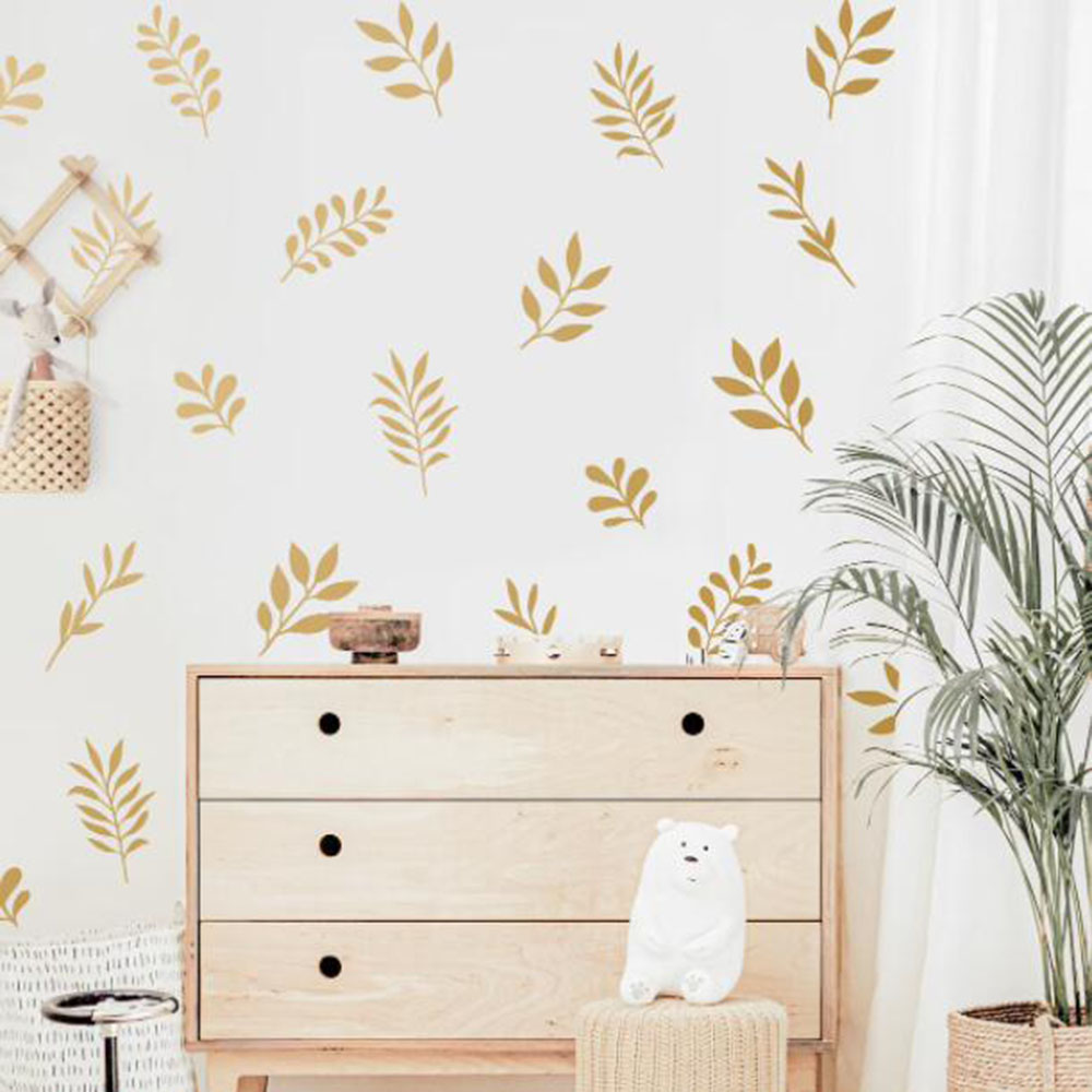 41 Stücke Botanische Blatt Wan – Baby Nursery Package Bewertung und Preis