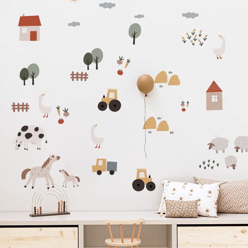 Boho Cartoon niedlichen Kühe B – Baby Nursery Package Bewertung und Preis