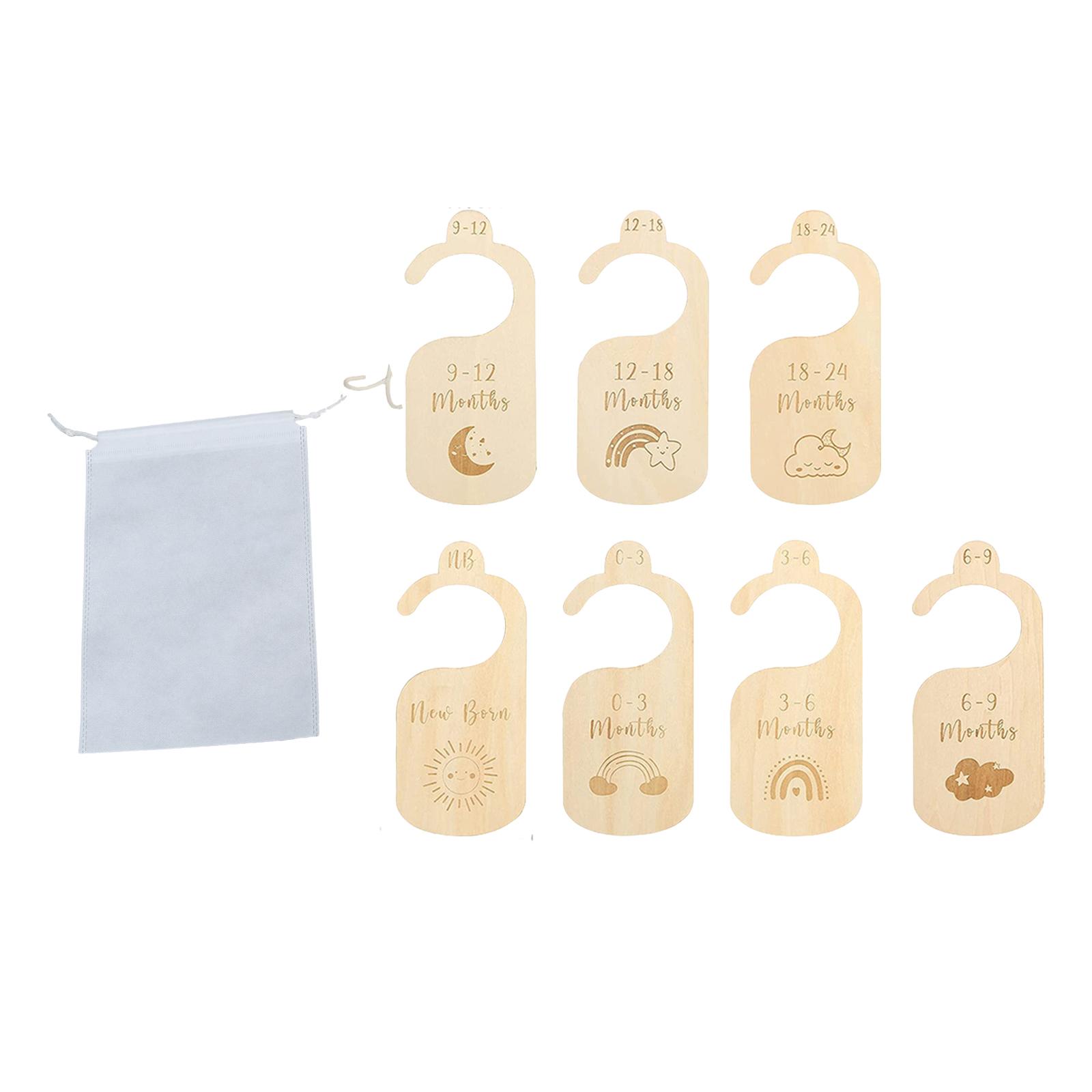 7x Baby-Kleiderbügel-Organizer – Baby Nursery Age Bewertung und Preis