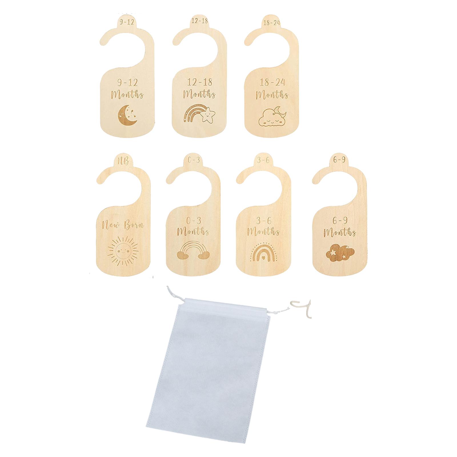 7x Baby-Kleiderbügel-Organizer – Baby Nursery Age Bewertung und Preis