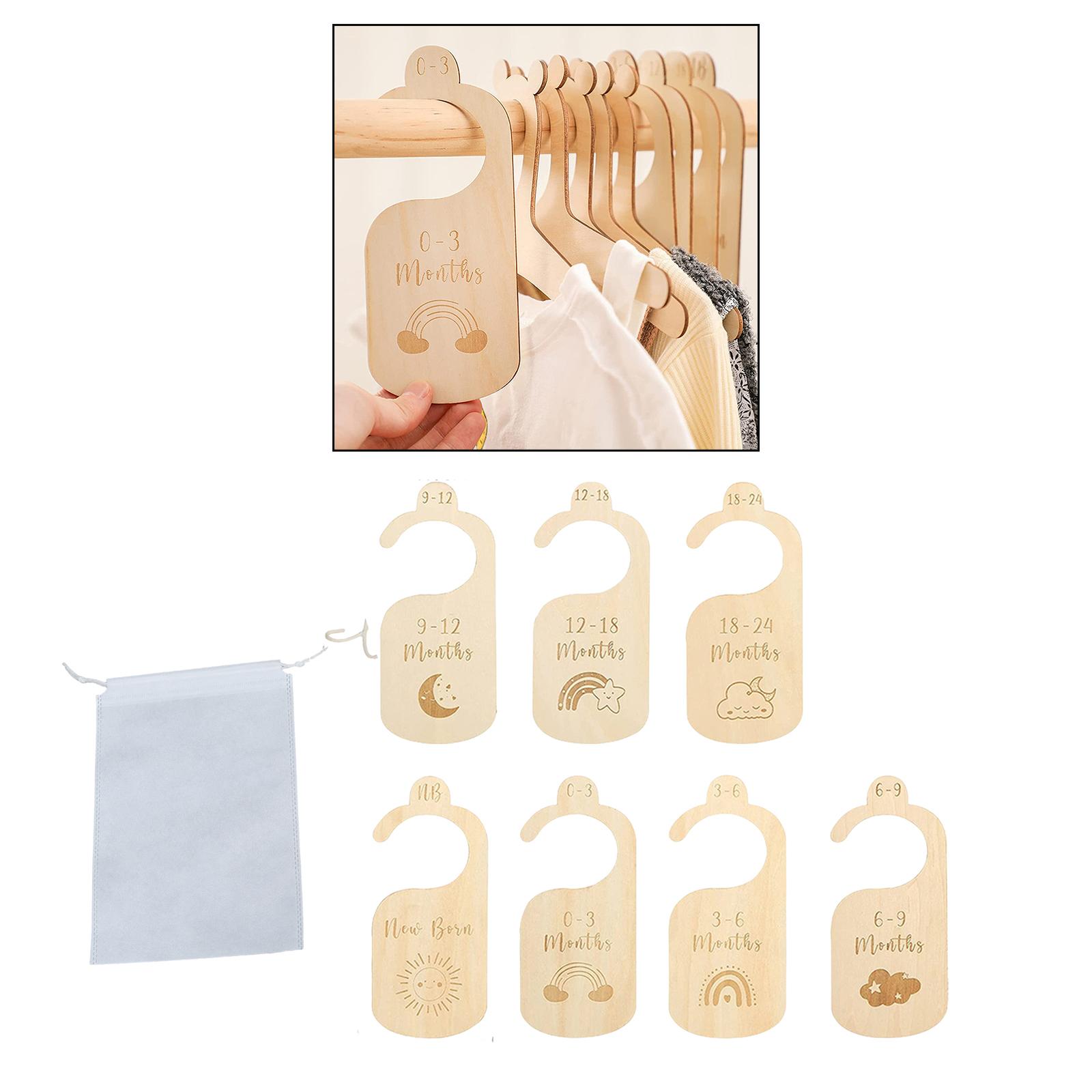 7x Baby-Kleiderbügel-Organizer – Baby Nursery Age Bewertung und Preis