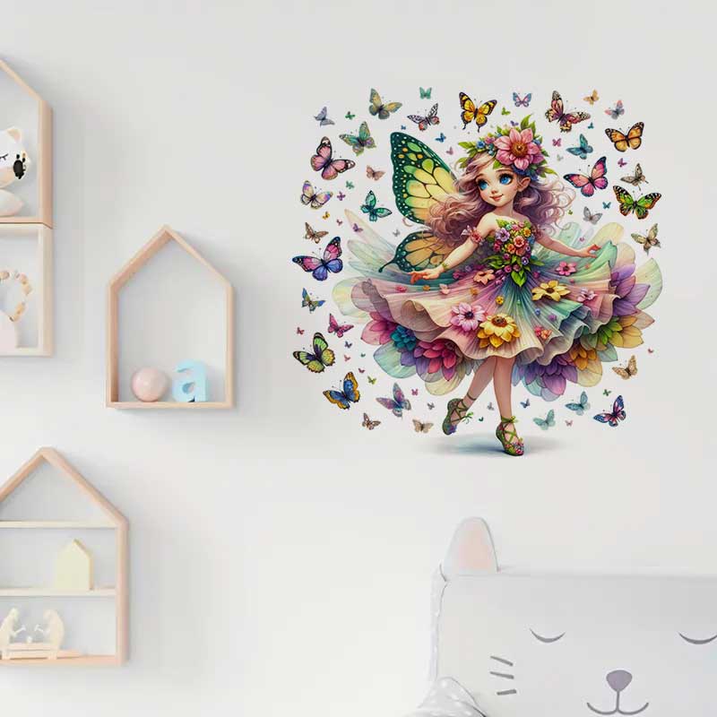 Feen-Wandaufkleber für Baby- u – Baby Nursery Mural Wallpaper Bewertung und Preis