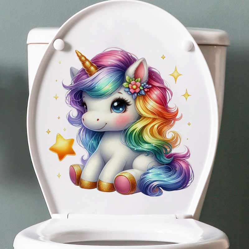 Nette Regenbogen Einhorn Wand  – Baby Nursery Mural Wallpaper Bewertung und Preis