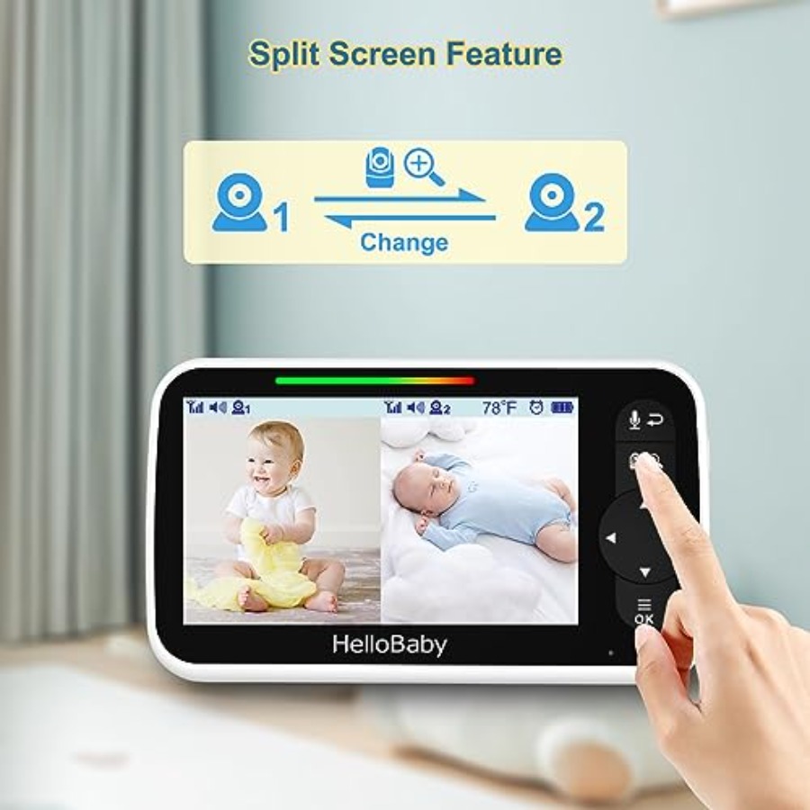Video-Babyphone für den Kinder – Baby Nursery Temperature Bewertung und Preis