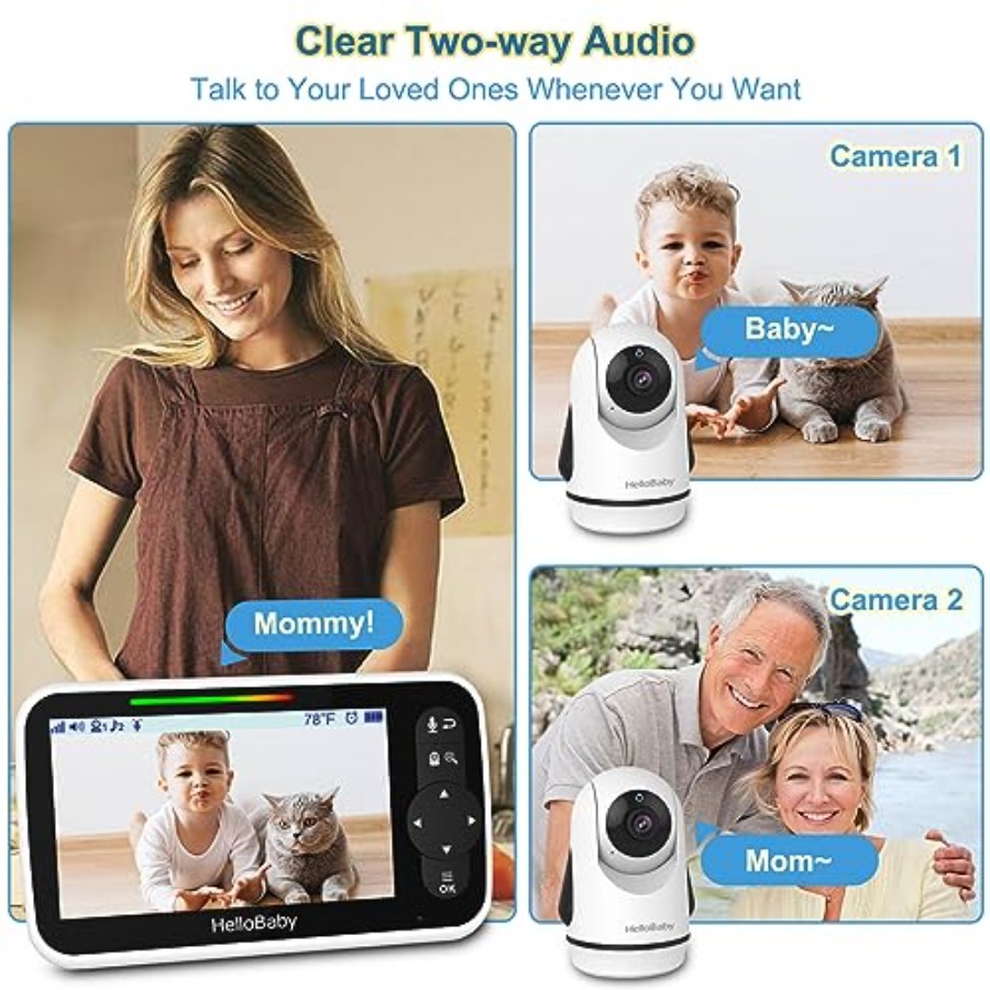 Video-Babyphone für den Kinder – Baby Nursery Temperature Bewertung und Preis